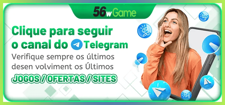 56WGAME bônus — painel de promoções no aplicativo